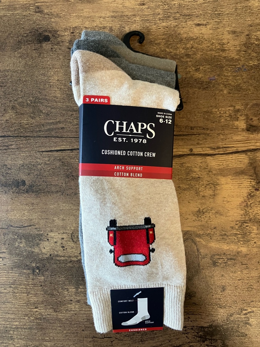 Chaps socks 3x
